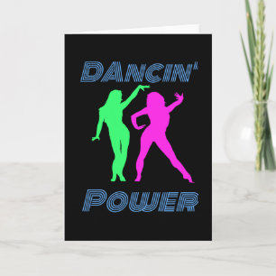 Dancing - Retro Dancin' Power Girls Card