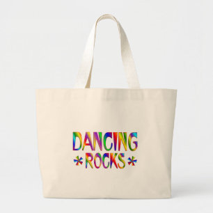 Dancing Rocks Large Tote Bag