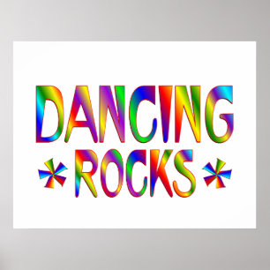 Dancing Rocks Poster