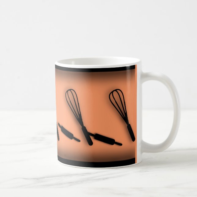 Dancing Rollin Pins and Whisks Cute Mug (Right)