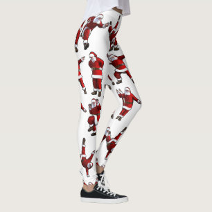 Dancing Santa Leggings