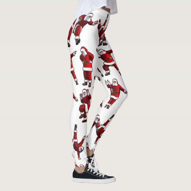 Dancing Santa  Leggings (Right)