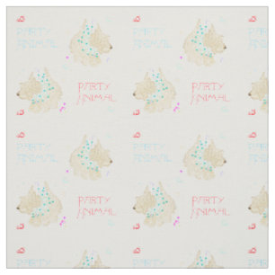 Dancing Scottish Terrier Fabric