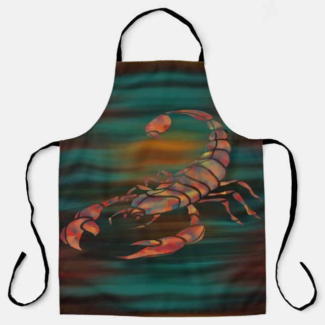 Dancing Shadows Of The Scorpion King  Apron (Front)