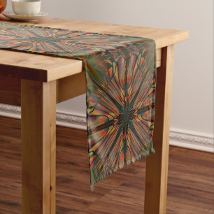 Dancing Shadows Of The Scorpion King Pattern Medium Table Runner