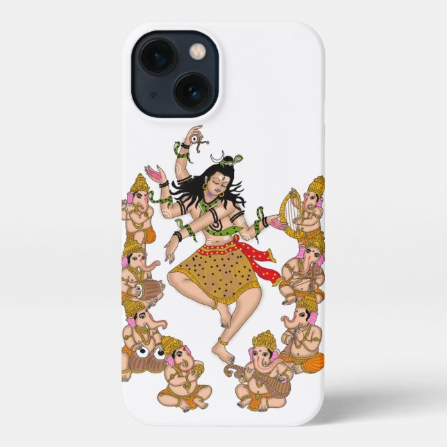Dancing Shiva Phone Cover  (Back)