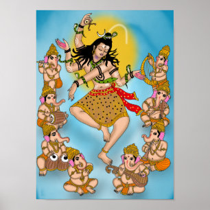 Dancing Shiva Poster