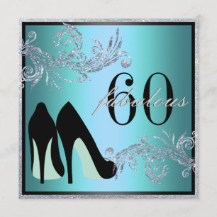 Dancing Shoes - Fabulous 50th Birthday Invitation