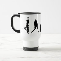 Dancing Silhouette Stainless Steel Travel Mug
