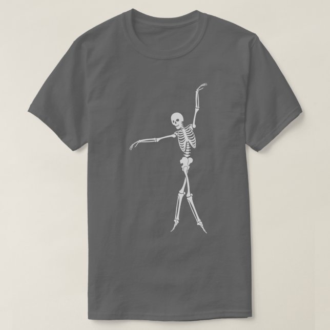 Dancing Skeleton 1 T-Shirt (Design Front)
