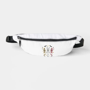 Dancing Skeleton Halloween Bum Bags