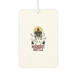 Dancing Skeleton Halloween Haunted Manor Vintage G Car Air Freshener