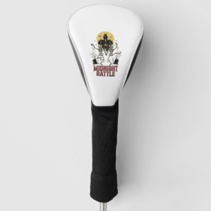 Dancing Skeleton Halloween Haunted Manor Vintage G Golf Head Cover