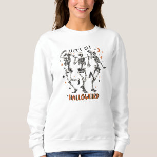 Dancing Skeleton Halloween Sweatshirt