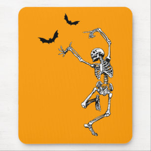 Dancing Skeleton Mouse Mat