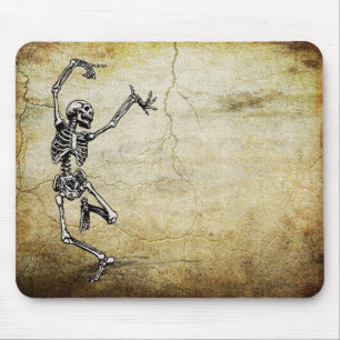 Dancing Skeleton Mouse Mat