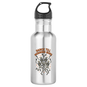 Dancing Skeleton Shirt Vintage Funny Bone Dance Ar 532 Ml Water Bottle