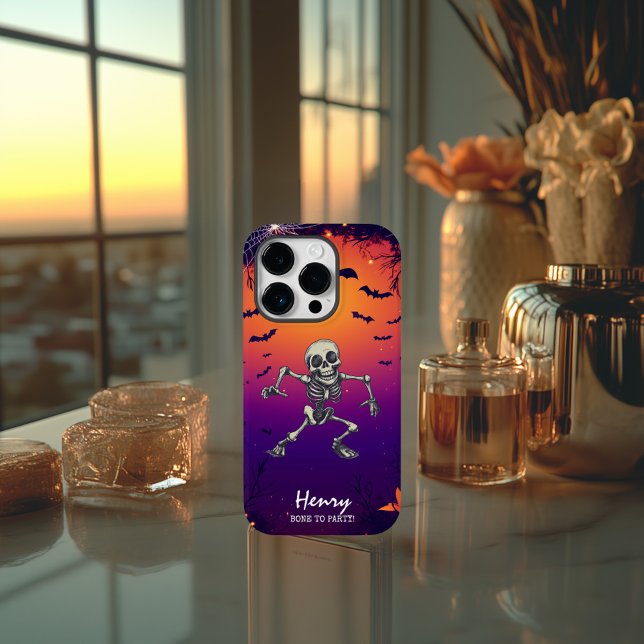 Dancing Skeleton - Spooky Vibes All Year Case-Mate iPhone Case (Creator Uploaded)