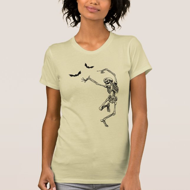 Dancing Skeleton T-shirt (Front)