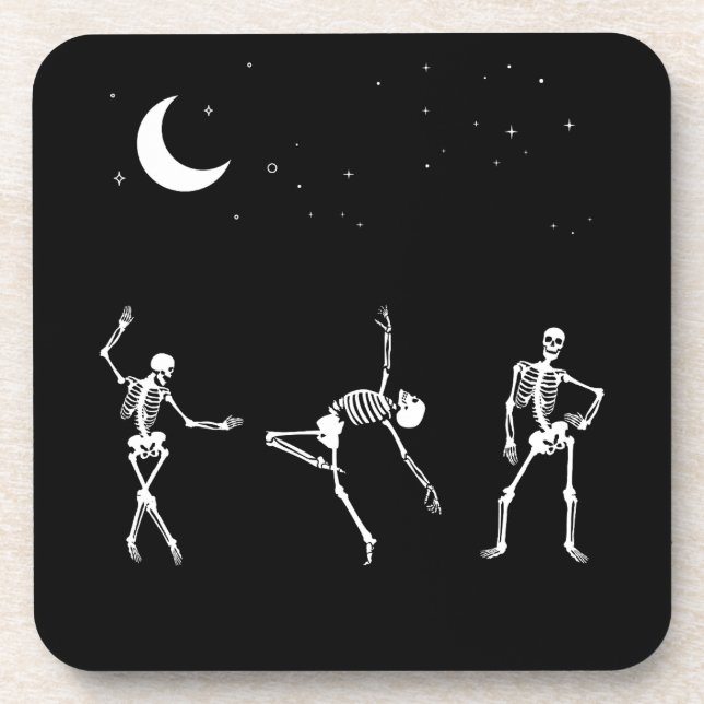 Dancing Skeletons Coaster (Front)