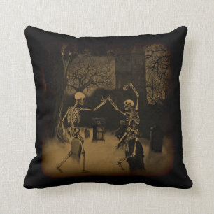 Dancing Skeletons Cushion