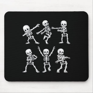 Dancing Skeletons Dance Challenge Boys Girl Kids H Mouse Mat