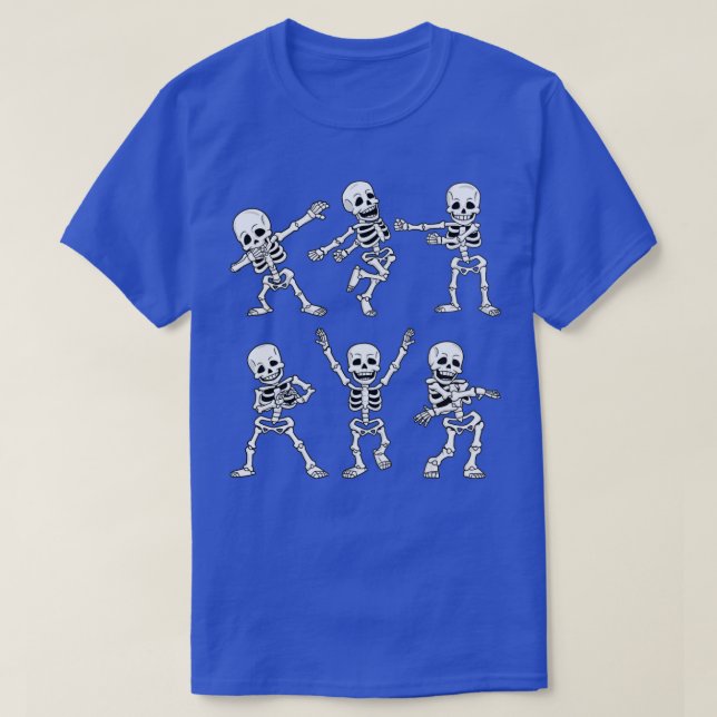 Dancing Skeletons Dance Challenge Boys Girl Kids H T-Shirt (Design Front)