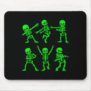 Dancing Skeletons Dance Challenge Girl Boys Kids H Mouse Mat