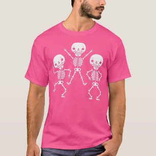 Dancing Skeletons Dancer Funny T-Shirt