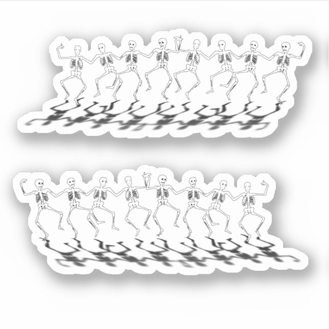 Dancing Skeletons Halloween (Front)