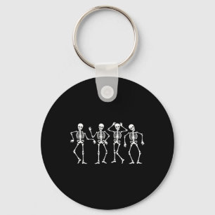Dancing Skeletons Halloween Dance Challenge Boys G Key Ring