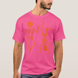 Dancing Skeletons Halloween For Boy Girl Kids Tod T-Shirt