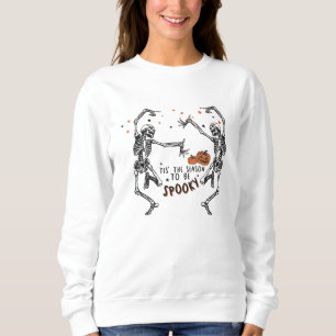 Dancing Skeletons Halloween   Sweatshirt