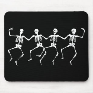 Dancing Skeletons II Mouse Mat