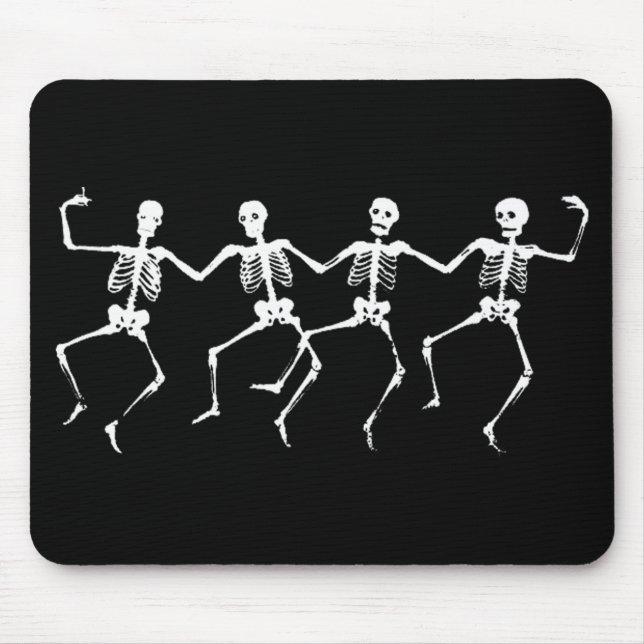 Dancing Skeletons II Mouse Mat (Front)