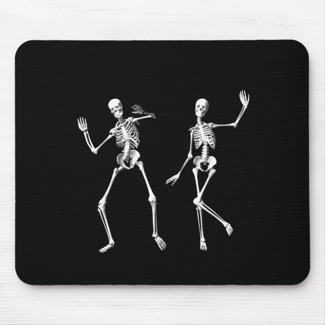 Dancing Skeletons Mouse Pad (Front)