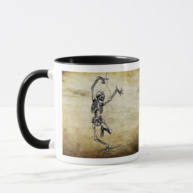 Dancing Skeletons Mug (Left)