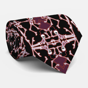 Dancing Skeletons Necktie