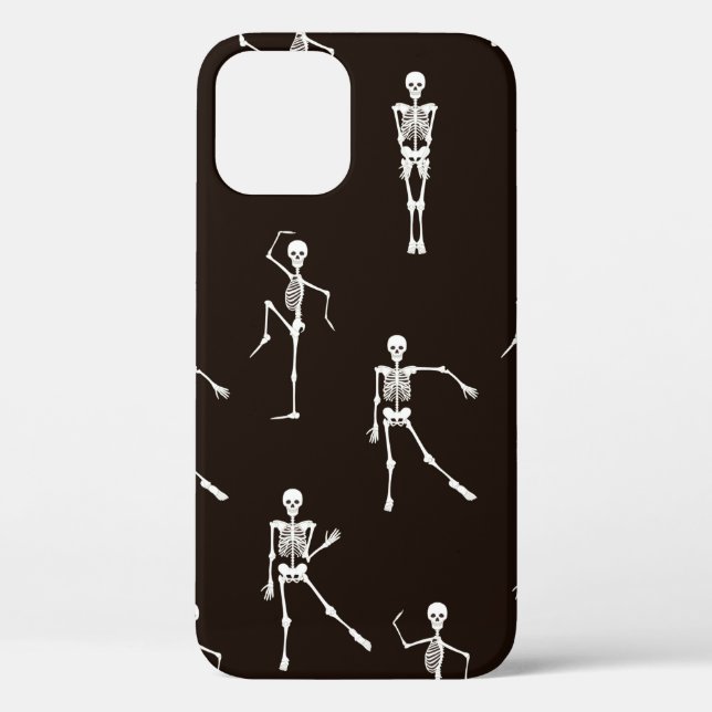 Dancing skeletons seamless pattern Case-Mate iPhone case (Back)