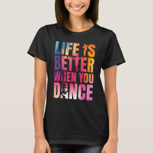 Dancing Street Dance Breakdance T-Shirt