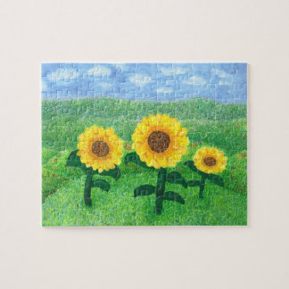 Dancing Sunflower Puzzle
