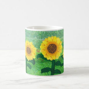Dancing Sunflowers Mug