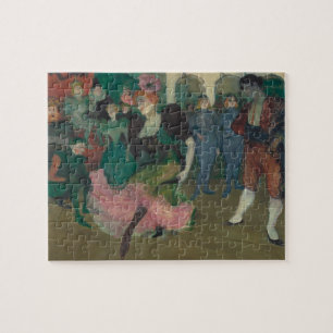 Dancing the Bolero - Toulouse-Lautrec Painting Jigsaw Puzzle