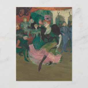 Dancing the Bolero - Toulouse-Lautrec Painting Postcard