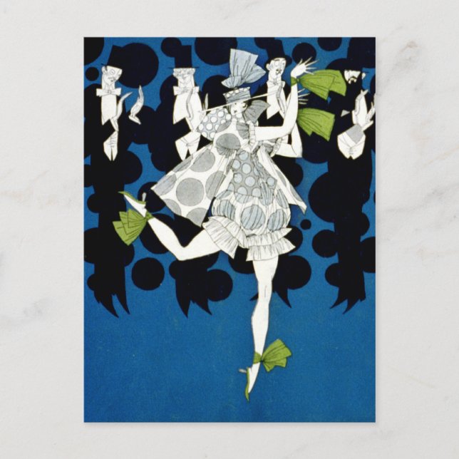 Dancing the Night Away Postcard (Front)