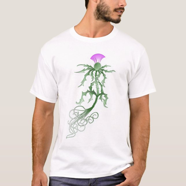 Dancing Thistle T-Shirt (Front)