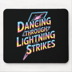 Dancing Through The Lightning Strike Dancer Motiva Mouse Mat