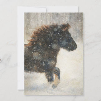 Dancing Through the Snow Holiday Card