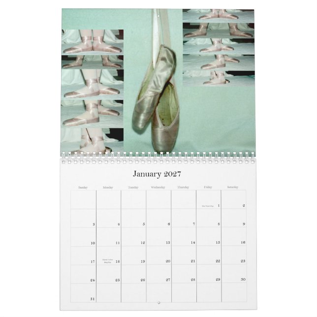 Dancing Through the Year 2015 Calendar (Jan 2027)