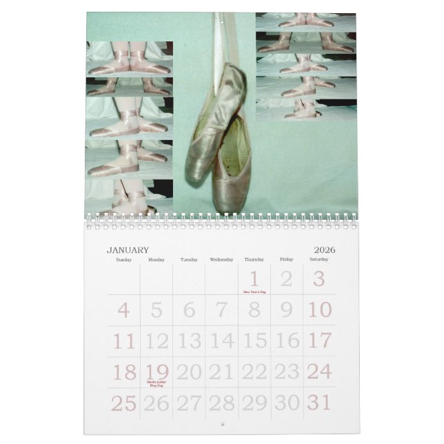 Dancing Through the Year: 2015 Calendar (Jan 2026)